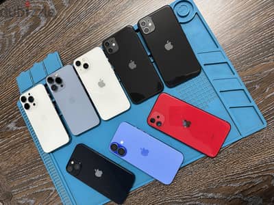 قطع غيار ايفون اصليع خلع iPhone + ( صيانة جميع اعطال البورد )
