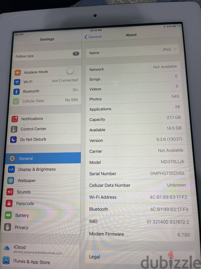 I pad 3 32gb 1