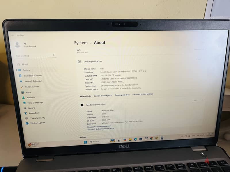 Dell Precision 3551 i7 2