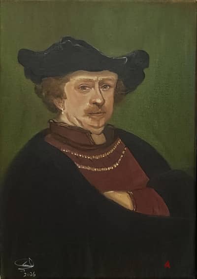 Portrait Study after Rembrandt
