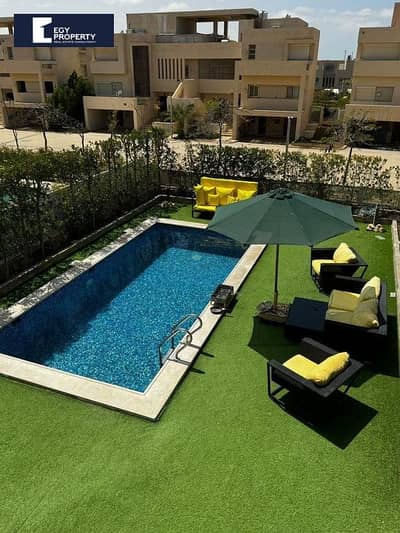 تاون هاوس مفروش بالكامل للبيع في بالم هيلز، هاسيندا باي - الساحل الشمالي - حديقة خاصة