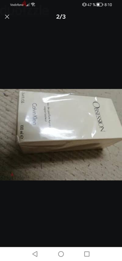 Calvin Klein perfume obsession NEW made in France
