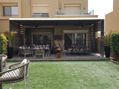 ready to move townhouse fully furnished with AC’s delivered in katameya