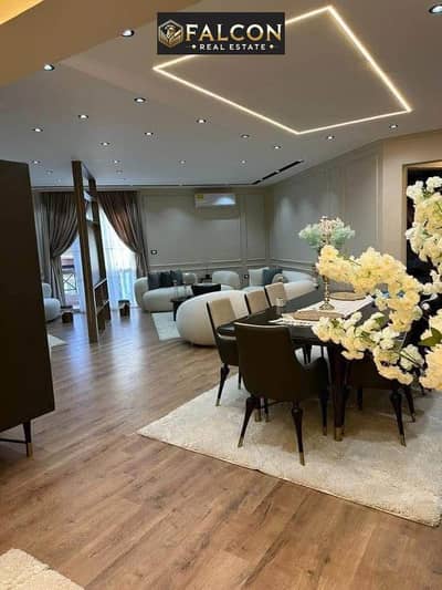 Apartment for sale finished to a high standard with a sea view and VIP location in Fifth Settlement next to 5A