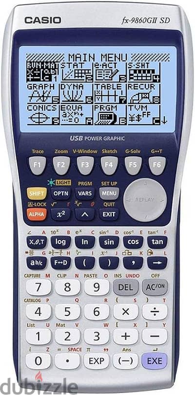 Casio fx-9860GII SD graphics calculator