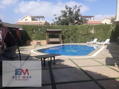 فيلا مستقلة للبيع في مدينتي نموذج C3 تشطيبات خاصة بها حمام سباحة