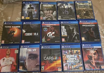 شرايط PS4 أصلية للبيع