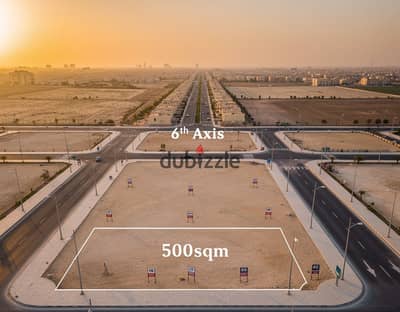 أرض للبيع بالحي 37 حدائق العاشر | 500م دبل فيس على حديقة 2000م | مهلة بناء لـ 2028 | قريبة من الخدمات وخالصة الثمن Residential Land For Sale