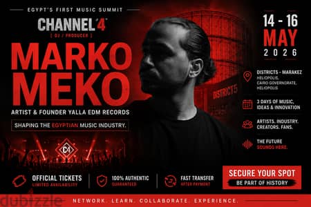 Marko Meko Channel 4 Ticket 2026