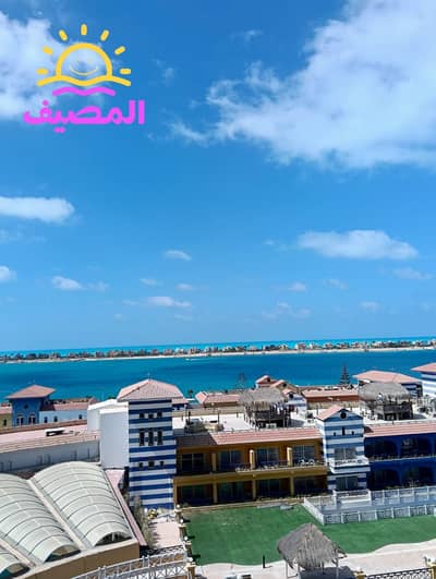 شاليه غرفتين سي فيو في بورتو مارينا – إطلالة رائعة على البحر والبسين – برج 1