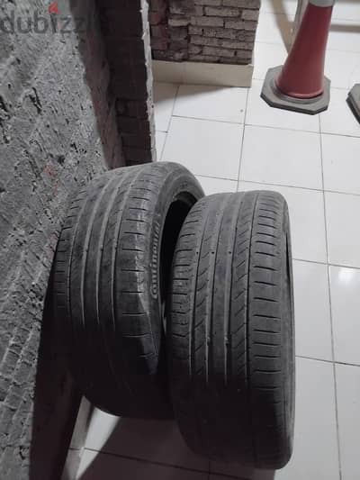 2 tires contentinal 19