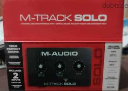 Audio interface M audio M track solo