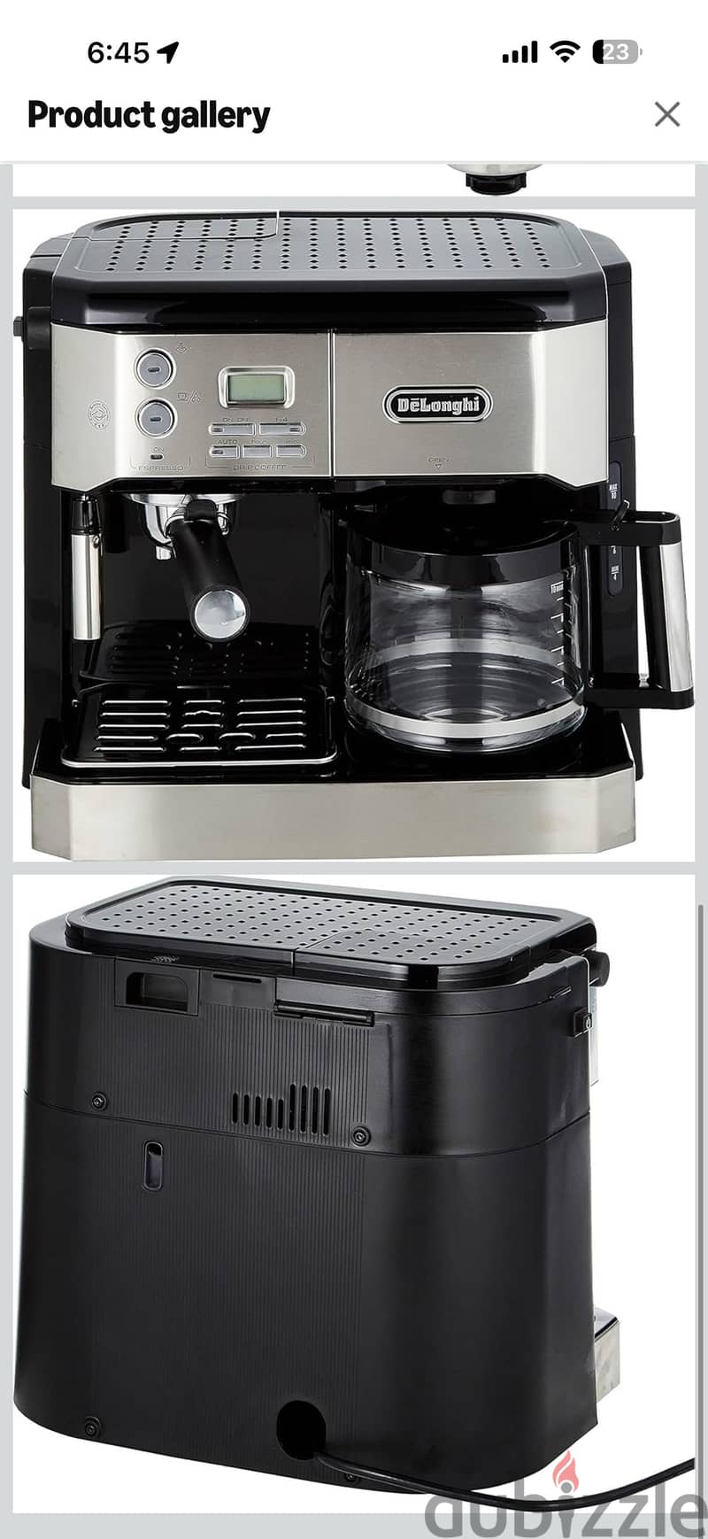 Delonghi coffee machine and grinder 4