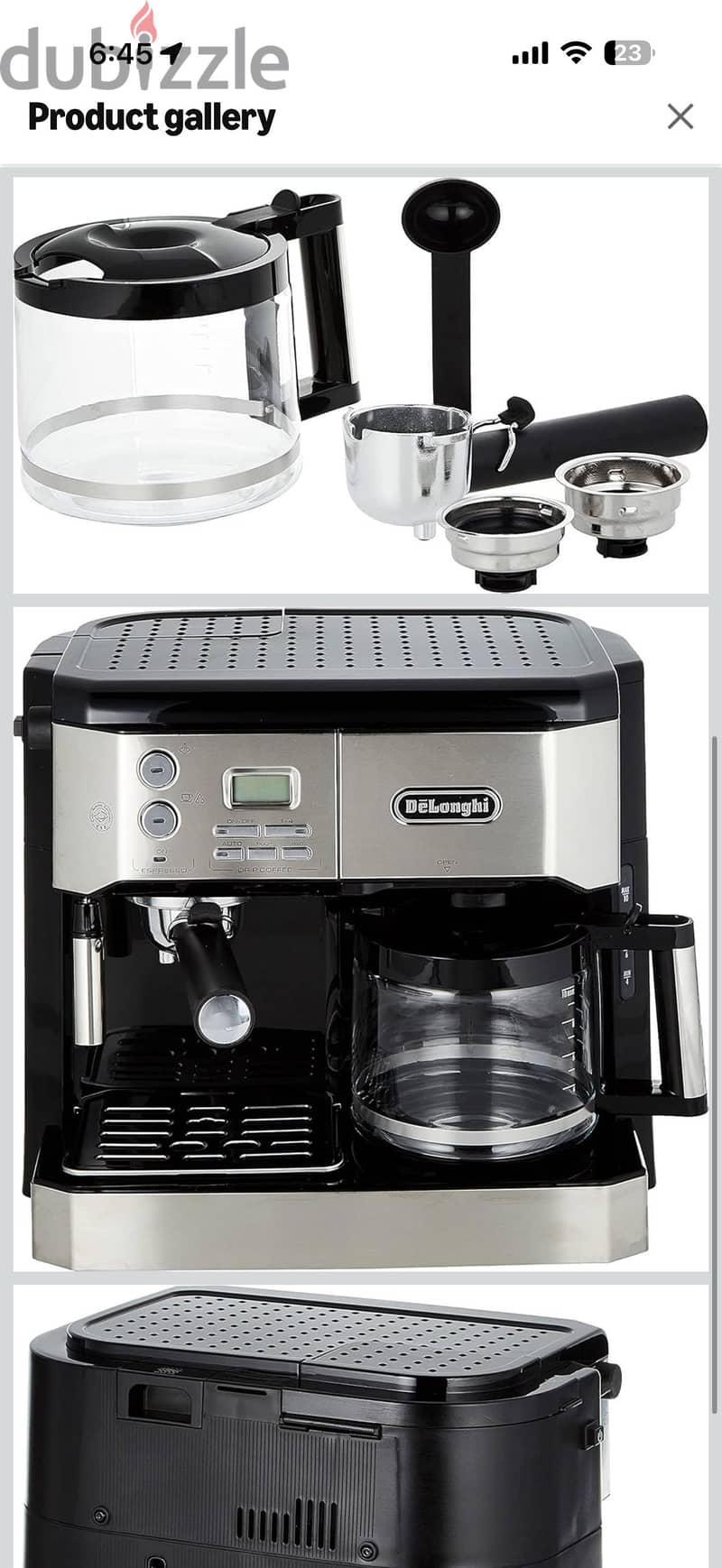 Delonghi coffee machine and grinder 1