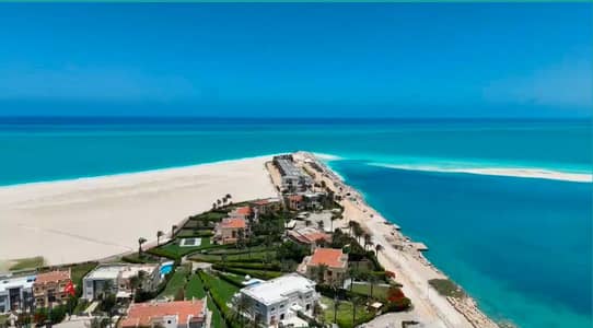 استاند الون للبيع استلام فوري 351م بجاردن 390م سولين مارينا 5 لسان الوزراء صف أول بحر Solen North Coast Marina 5