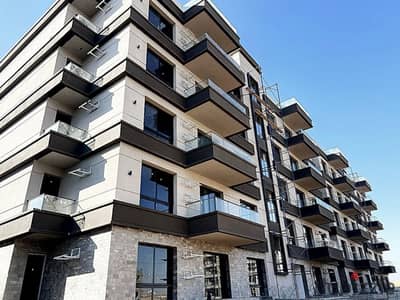 Premuim fully finished apartment overlooking the swimming pool for sale with installments over 10 years in Sheikh Zayed