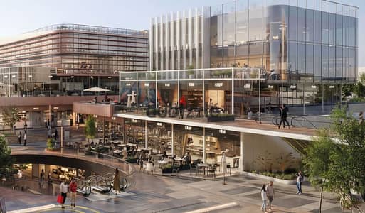 Café or restaurant for sale on Waslet Dahshur , the largest commercial street in Sheikh Zayed, by Centrada Developments