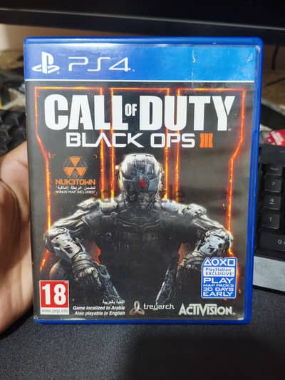 CALL OF DUTY BLACK OPS 3 (النسخة العربية) PS4