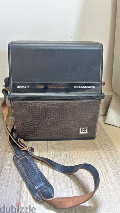 Vintage Kodak ektasound movie making case