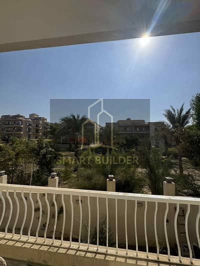 For sale, a duplex inside the Al-Nakhil compound, First Settlement, area 600 meters, ground floor and basement at street level, ultra deluxe finishing, excellent location next to gate 5
