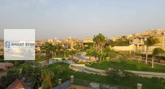 تاون هاوس ميدل نصف تشطيب للبيع في كمبوند ميدوز بارك الشيخ زايد