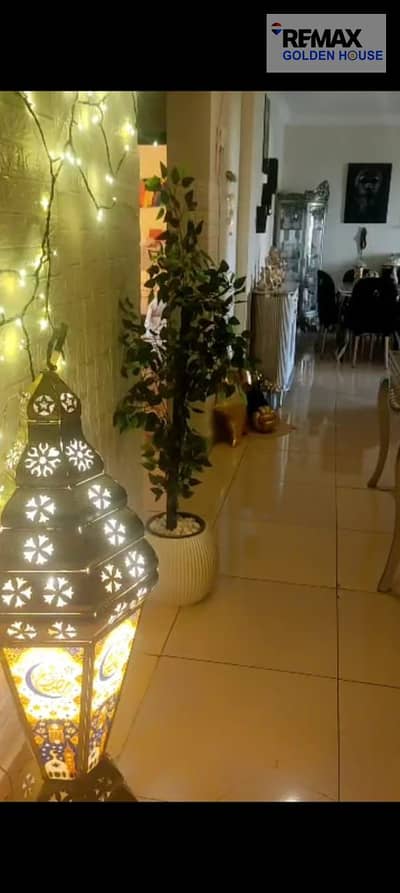 A 160-meter first-floor apartment with a wide garden view is for sale in Wasal Residence Compound, opposite Madinaty, next to Shorouk City and the Bri