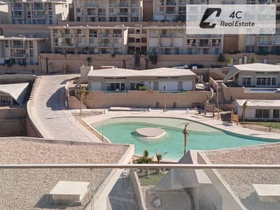 Under market price Chalet 83 m fully furnished for sale Directly on the lagoon with sea view ready to move very prime location in IL Monte Galala
