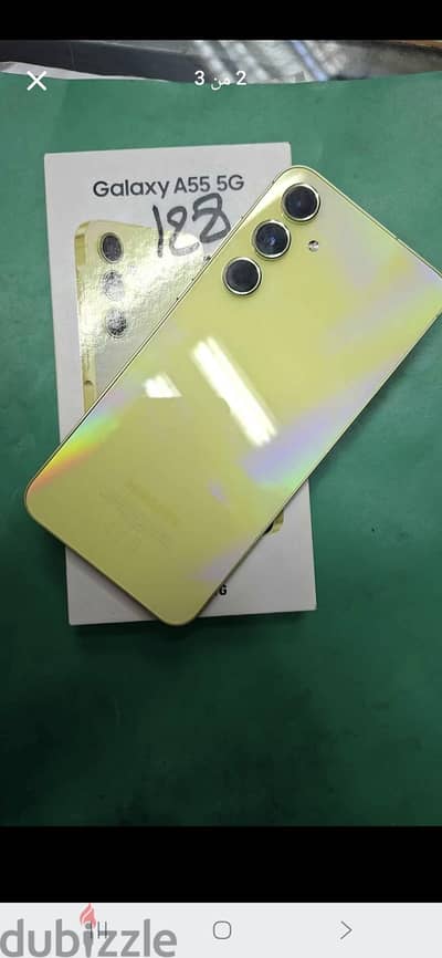 Samsung A55 128 giga سامسونج A55 128جيجا ضمان 7 شهور