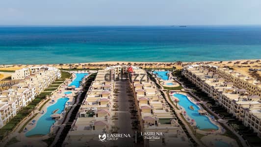 With a 20% advance, a 110-meter chalet and a 110-meter roof in La Serena, Sokhna, at a capture price with installments over 7 years