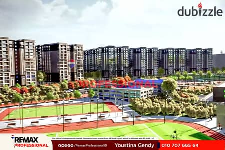 Open view overlooking the club, ultra-super-lux finishing, apartment for sale in Murooj, 178 m