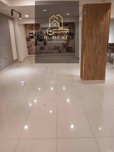 Showroom for Rent 1000 meters Makram Ebeid Street Al-Tria Super Lux Ground and First Floor