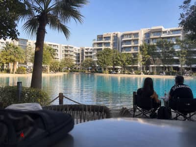Apartment with garden in Old Zayed, installments available, sea-facing, in a fully serviced compound | Apartment for sale - Rock Eden - Al Ashgar Dist