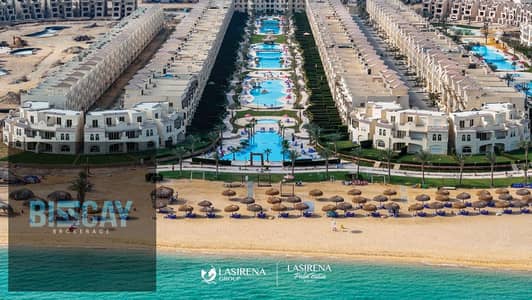 شاليه فيو بحر ولاجون في العين السخنة إستلام فوري متشطب بالكامل بالتقسيط علي 7 سنوات