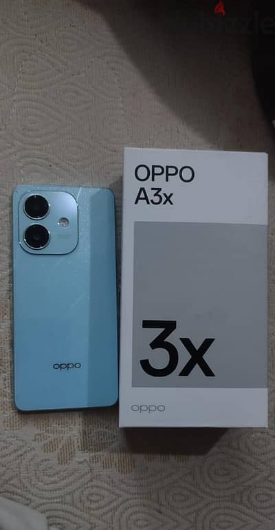 oppo A3x with warranty