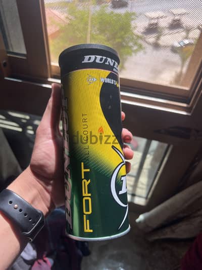 Dunlop tennis balls sets of 3 كور تنس