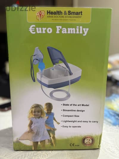 Euro Family جهاز بخار مستورد جديد غير مستعمل