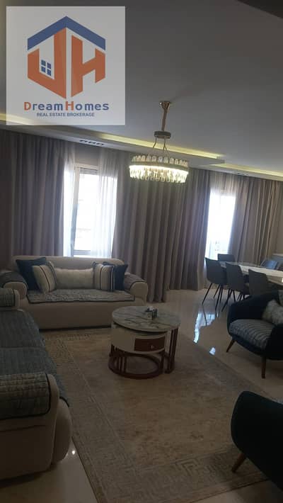 شقة أول سكن للإيجار مفروش –175 تشطيب وفرش مودرن راقي       – أول استخدام بالكامل