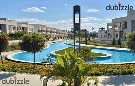 تاون كورنر 403م فيو لاجون استلام فوري في كمبوند الحزام الاخضر الشيخ زايد وصله دهشور green belt SHEIKH ZAYED