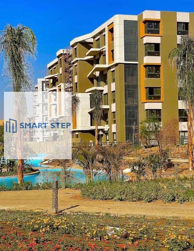 شقة غرفتين فيو لاند سكيب  بأقل سعر  في الماركت للبيع في بالم هيلز القاهرة الجديدة  palm hills new cairo