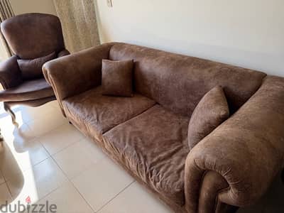 انتريه ليفينج 4 قطع للبيع بحالة جيدة جداً