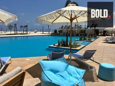 باقل مقدم امتلك شاليه 3 غرف متشطب  في راس الحكمه الساحل الشمالي من هايد بارك Chalet For Sale North Coast - 3 Bedrooms
