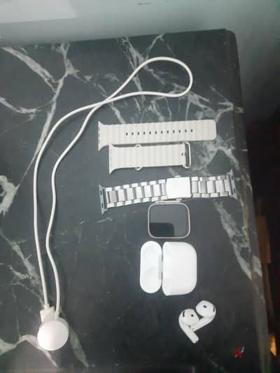 العرض الأقوى للأناقة والتكنولوجيا: Ultra 8 + AirPods 3!
