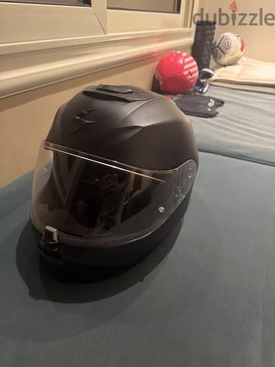 Scorpion helmet unused bought for 8000 selling for 7500