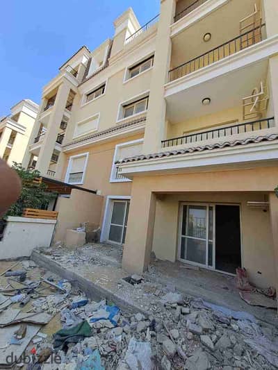 Apartment with immediate delivery, ground floor in Garden Compound Sarai, New Future City, New Cairo, near Madinaty