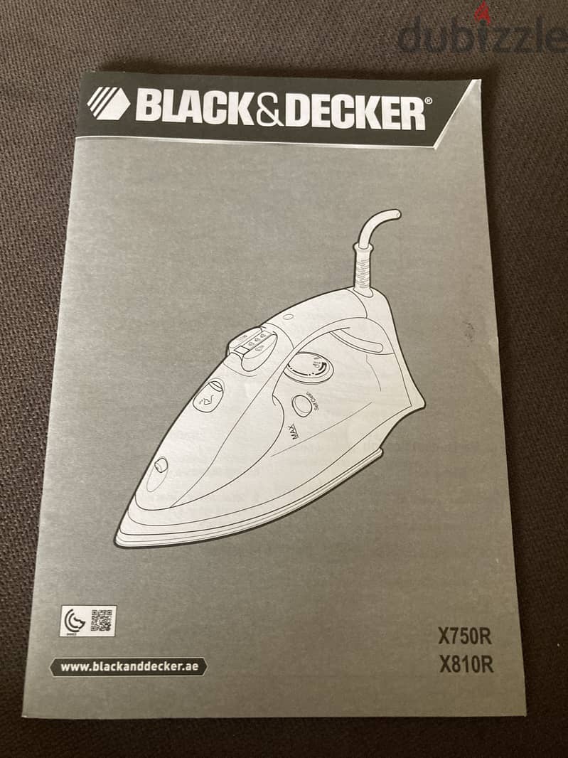 Black Decker Iron  مكواة 8