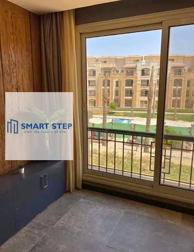 semi finished apartment open view landscape & lake for sale in stone residence new cairo