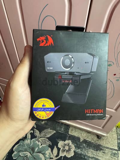 Redragon GW800 1080P Webcam with Dual Mic