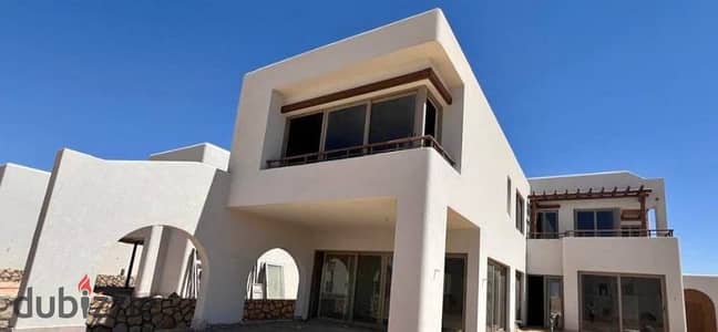 شاليه متشطب بفيو على البحر فى هاسيندا ويست بالم هيلز بجانب سيشور وفوكا باى  Hacienda West Palm Hills