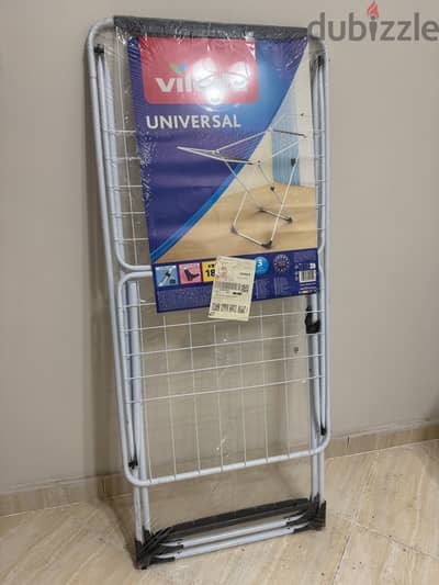 Vileda Smile Steel X-Leg Indoor Cloth Dryer 18m