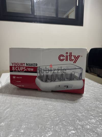 صانعة زبادي 8 أكواب – كهربائية | Electric Yogurt Maker 8 Cups 